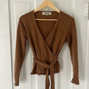 Diane Von Furstenberg Cashmere Wrap Top